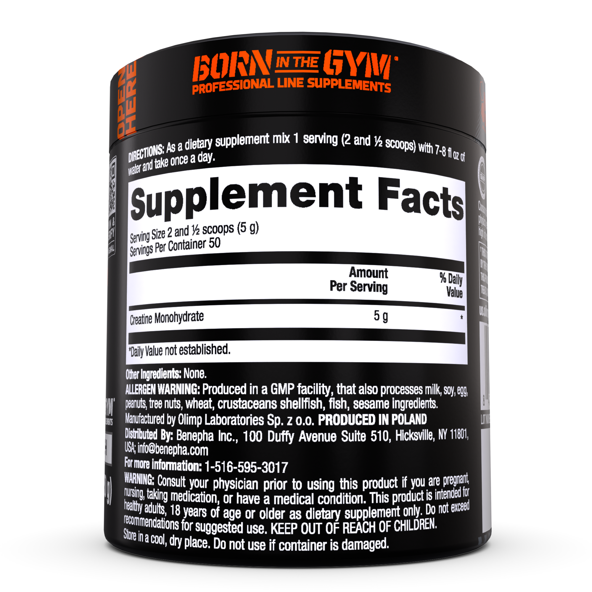 Olimp Creatine Monohydrate Powder – 8.82 oz (250 g)