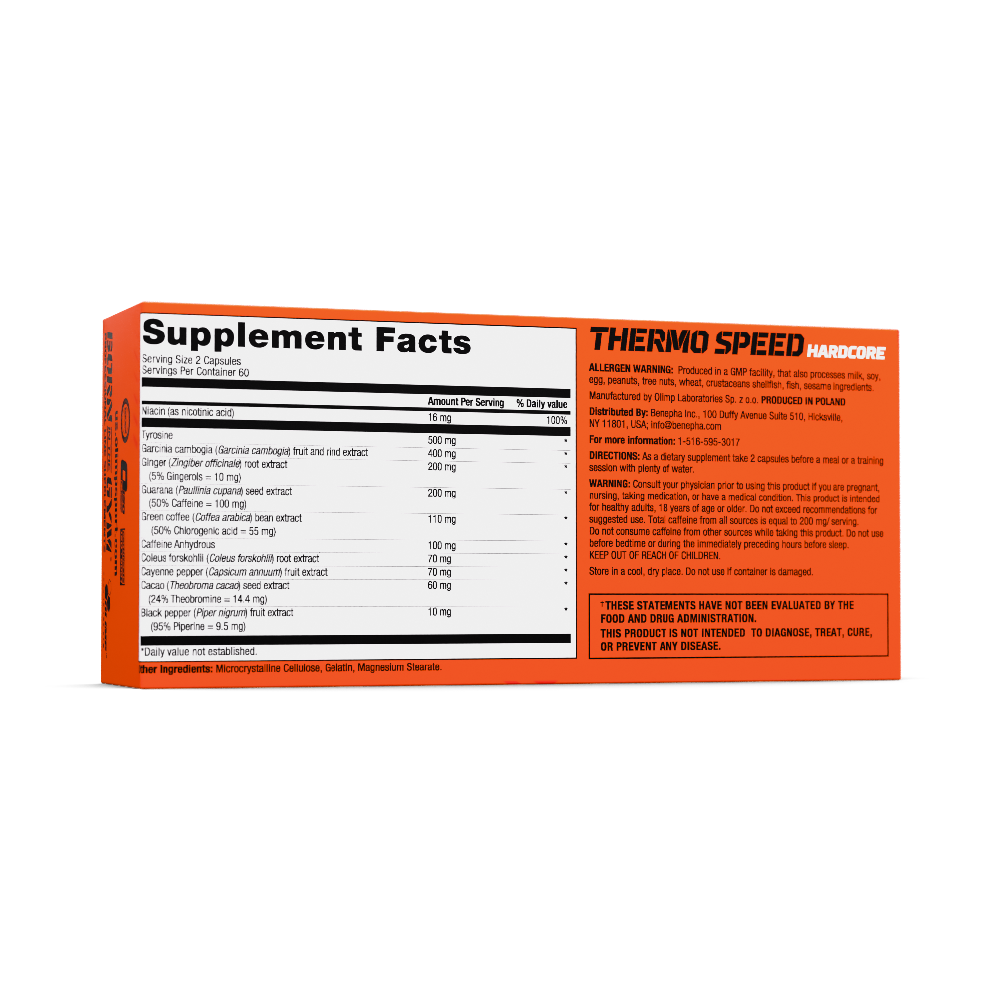 Olimp Thermo Speed® Hardcore Mega Caps® – 120 Capsules