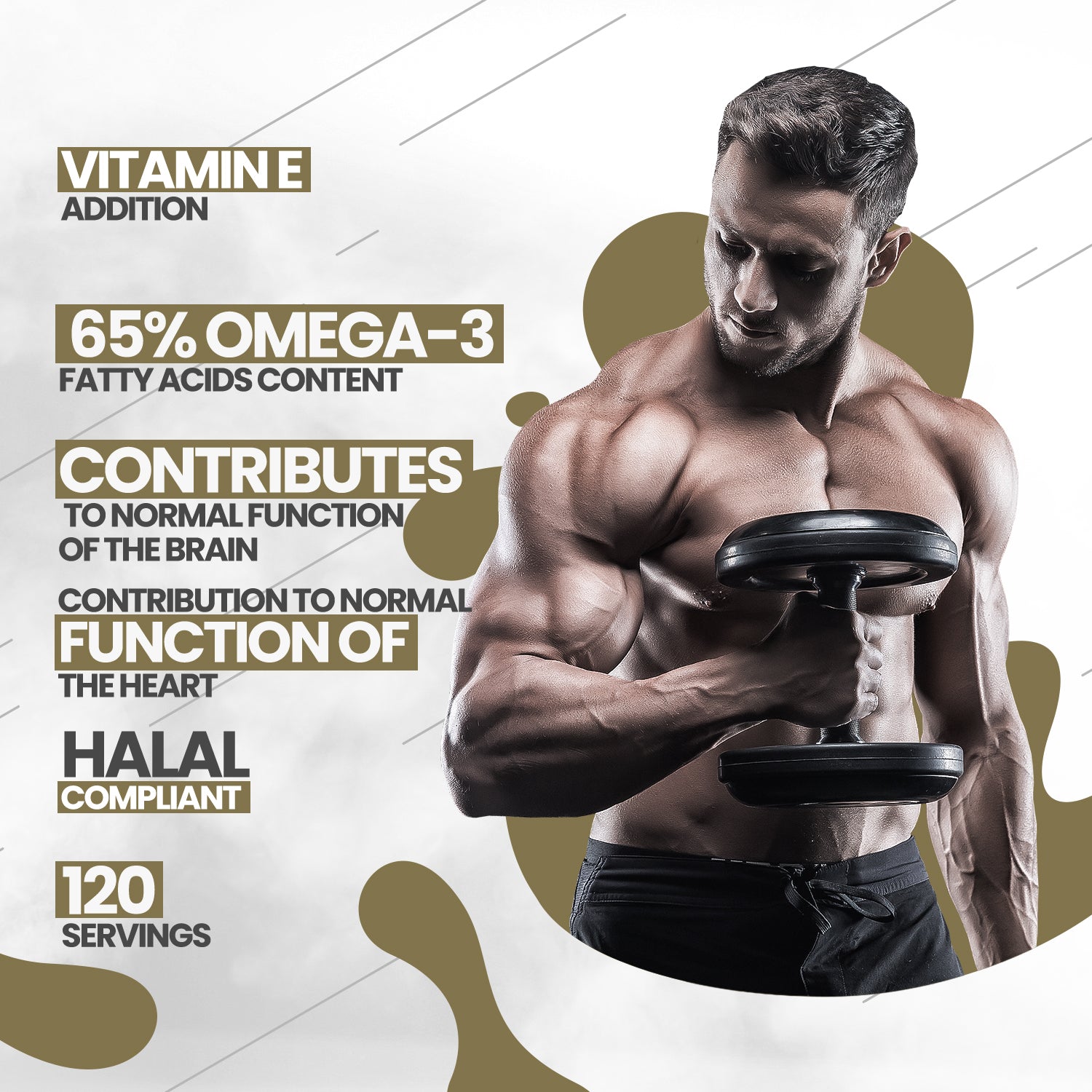 Olimp Gold Omega 3 Sport Edition – 120 Capsules